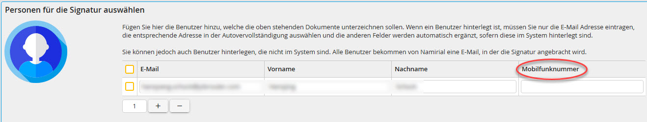 Mobilfunknummer