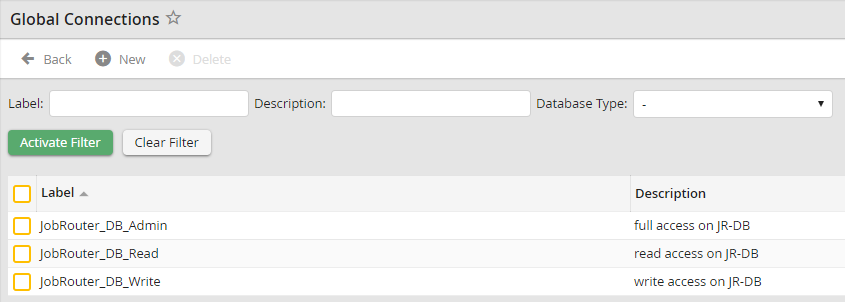 Datenbankverbindeungen
