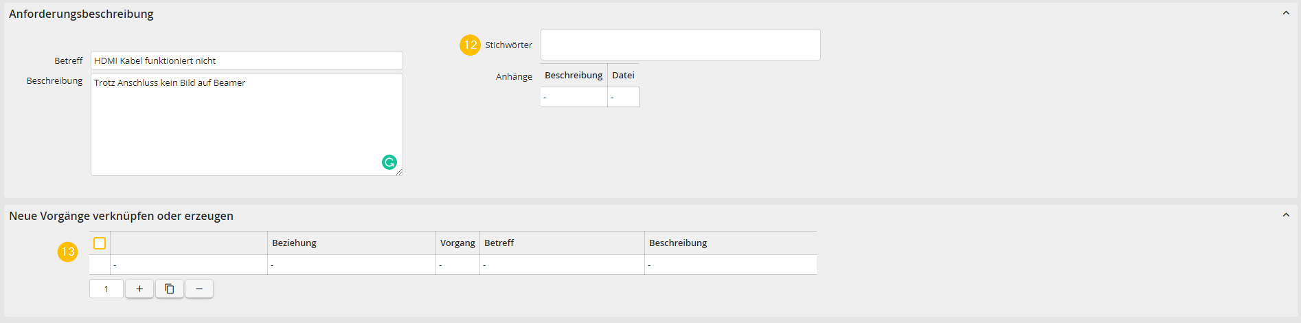 Ticket bewerten 2
