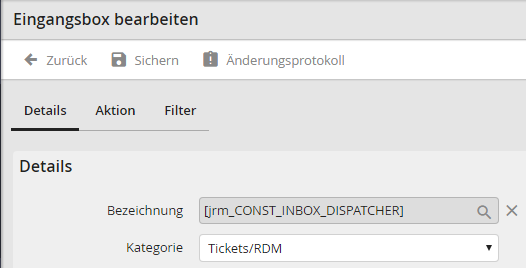 Eingangsbox 